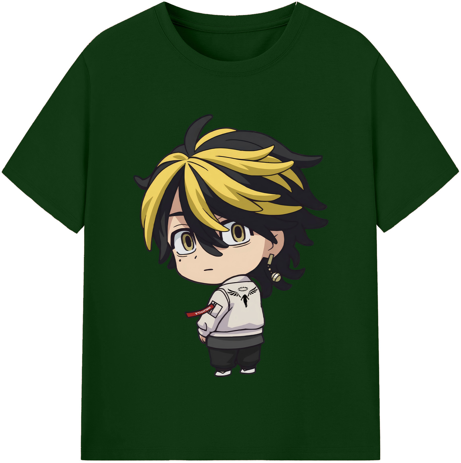 （画像用） 東京リベンジャーズ Tokyo Revengers 綿100％半袖Tシャツ（フロントプリント）